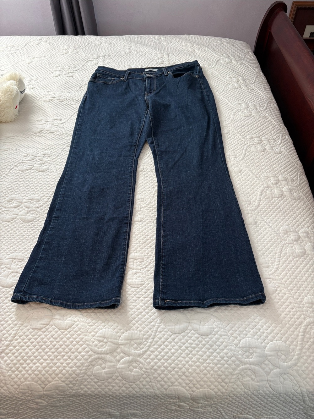 Levi's Women's Bootcut Jeans in Deep Indigo